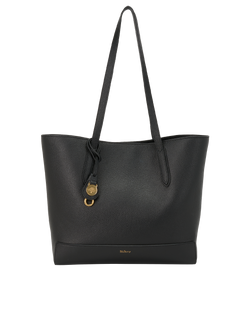 Small East West Tote, Leather, Black, 10656596, CL/DB/RCT, 3*